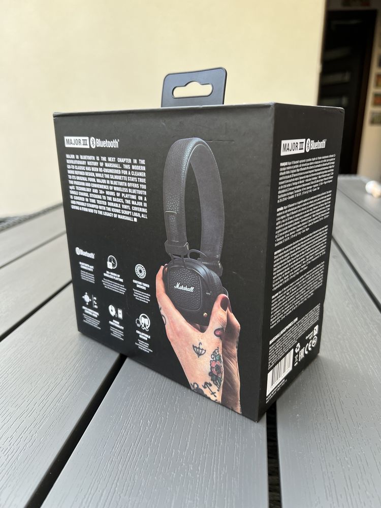 słuchawki Marshall major III Bluetooth