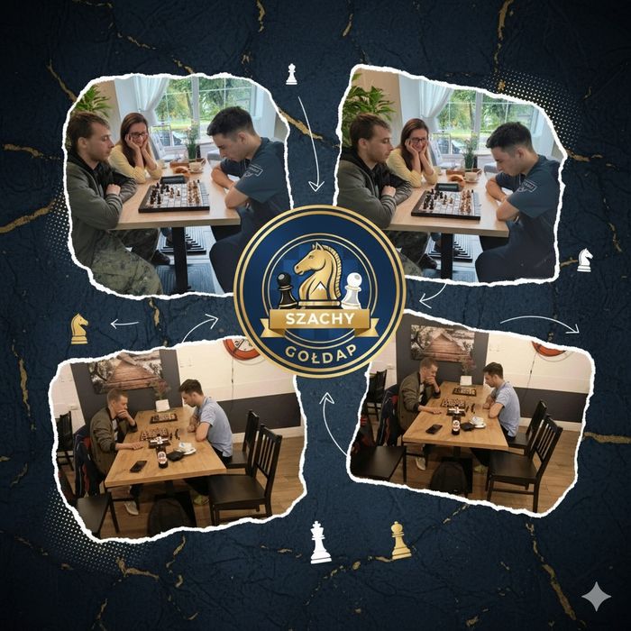 Szachy Gołdap - wspólne granie