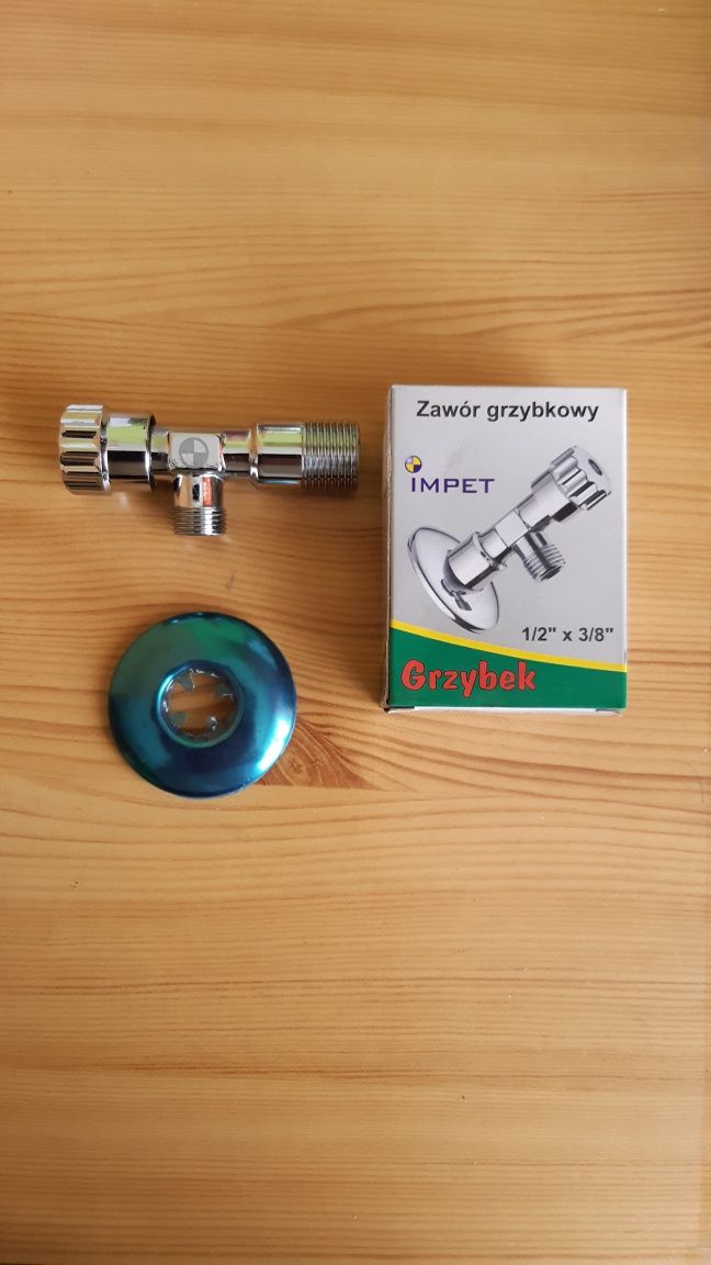 Sprzedam zawór 1/2"×3/8" lub 1/2"×1/2".