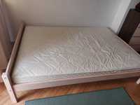Łóżko 140x200 z bardzo dobrym twardym materacem