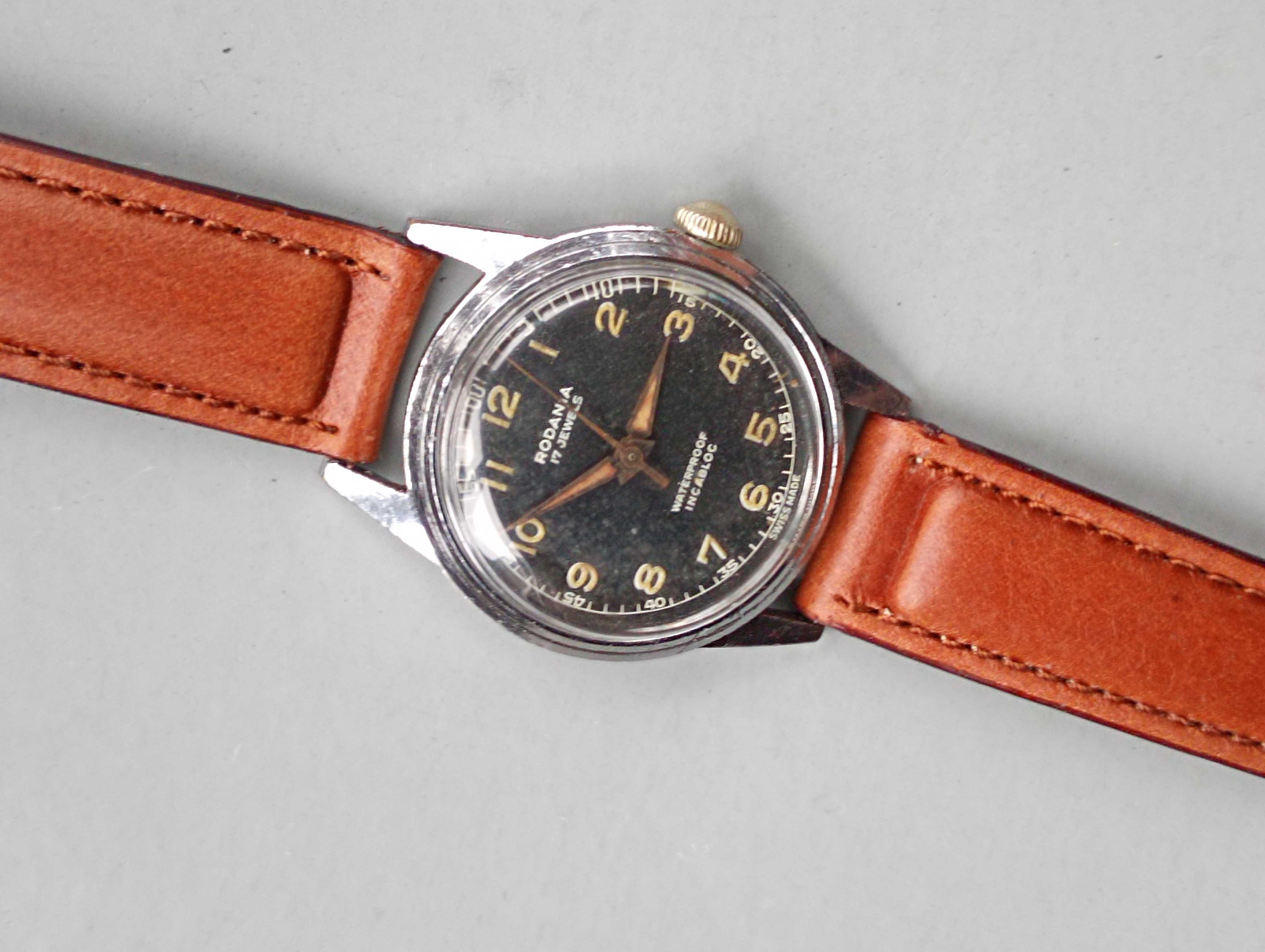 Rodania vintage, Swiss Made, lata 50 te