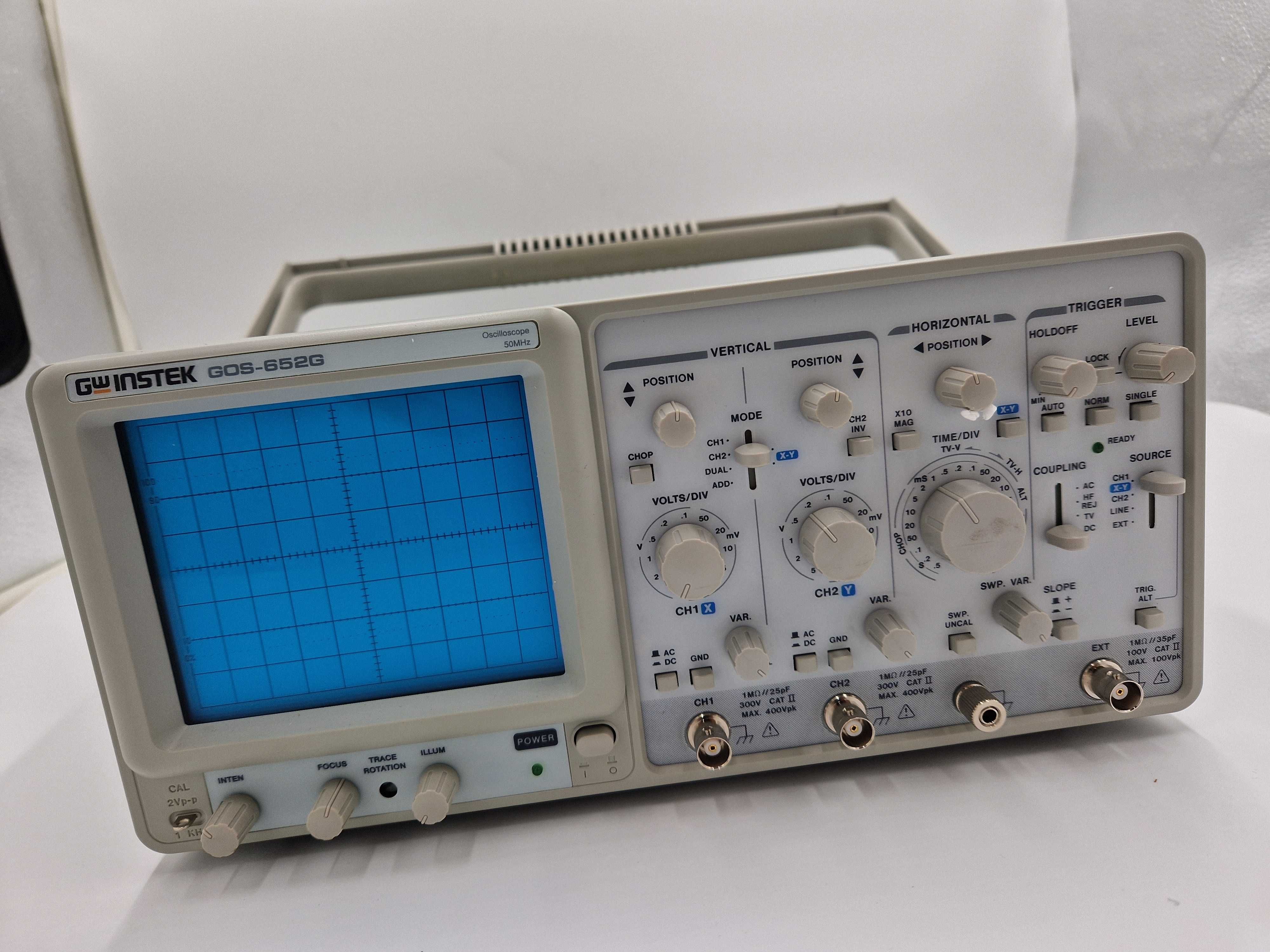 Oscyloskop Analog GW Gwinstek GOS-652G 50 MHZ NRB186