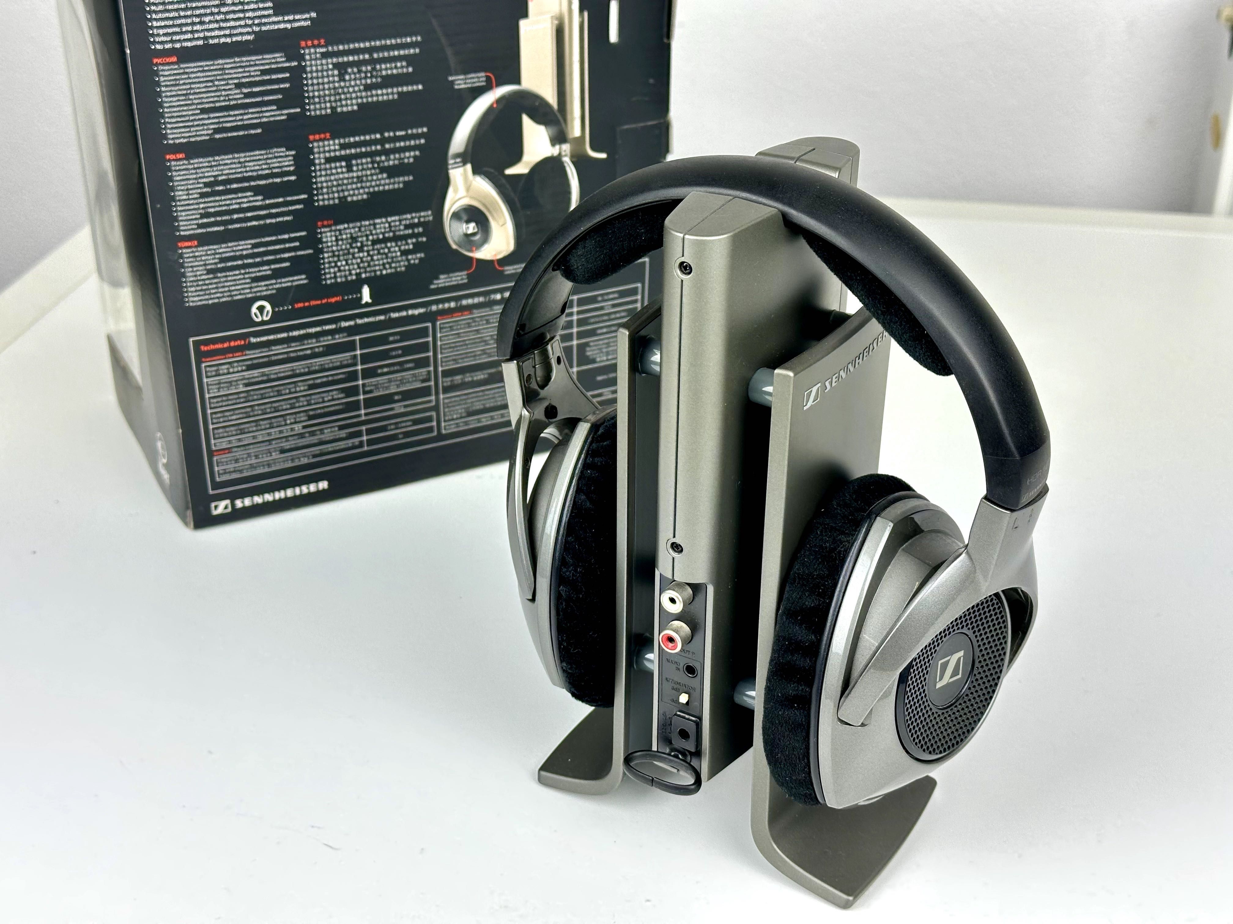 Sennheiser RS 180 – bezprzewodowe słuchawki hi-fi – komplet jak nowy!