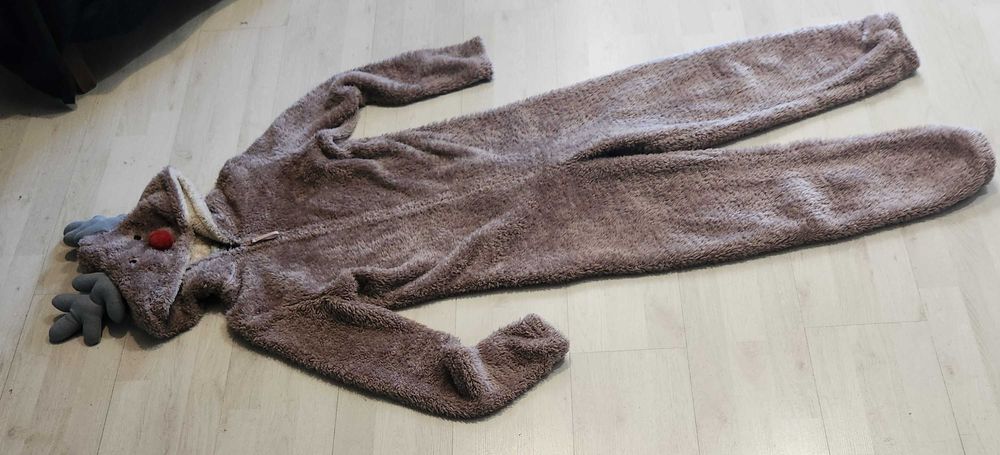 S M strój renifera kombinezon 2405 rudolf