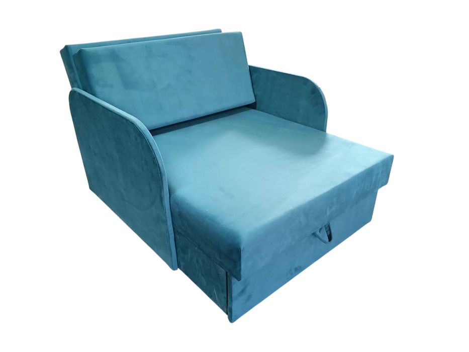 Sofa fotel rozkładany dla dzieci dwa boki