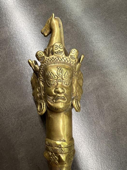 Пхурба, Ваджра, Кила, Дорже, Пурба, тибетский ритуальный нож - 35 см