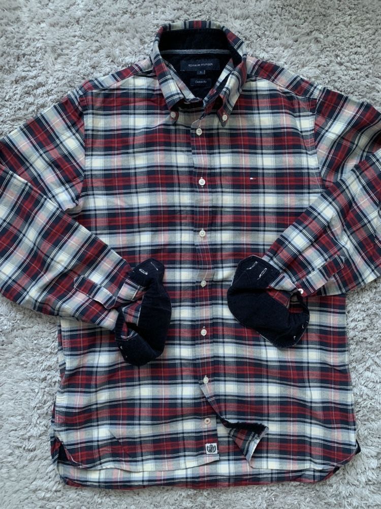 Tommy Hilfiger koszula w kratę roz. S