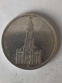 5 дойч марок 1935 Срібло 5 марок Німеччина