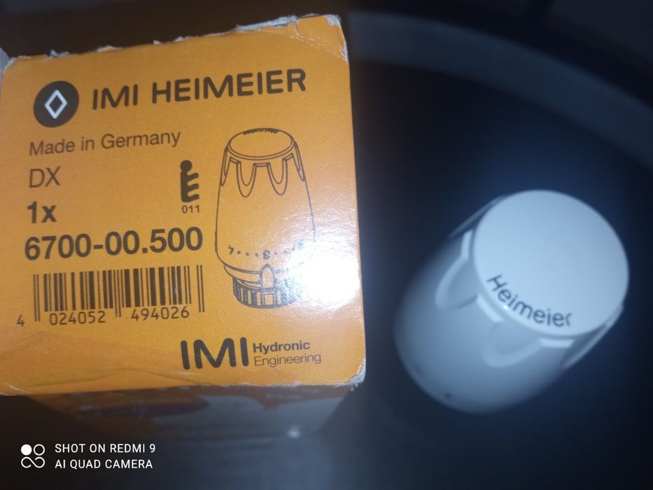 Heimeier 6700-00.500 Głowica termostatyczna DX z wbudowaną osłoną wagi
