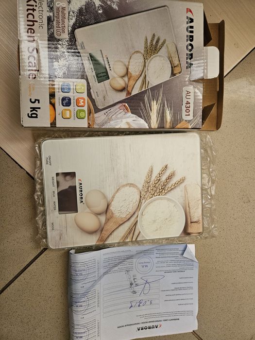 Новые кухонные весы