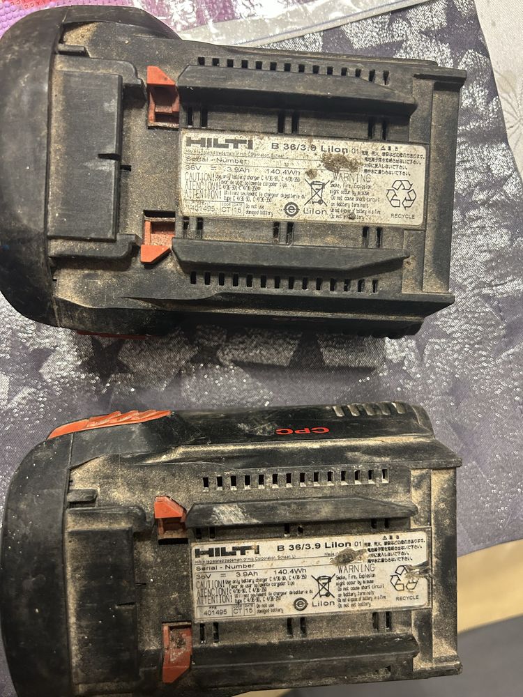 baterie HILTI 36 volt li-lon