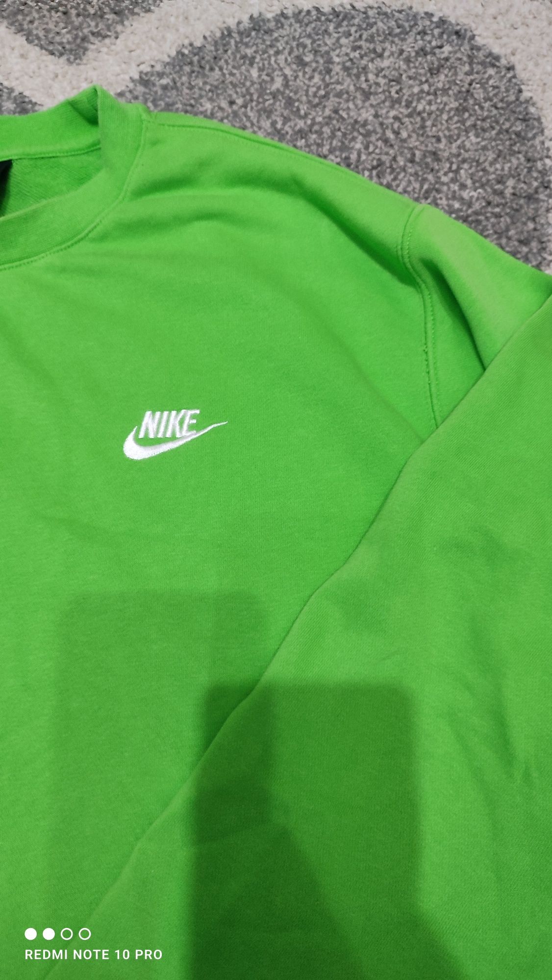 Bluza Nike zielona oversizowa unisex L XL