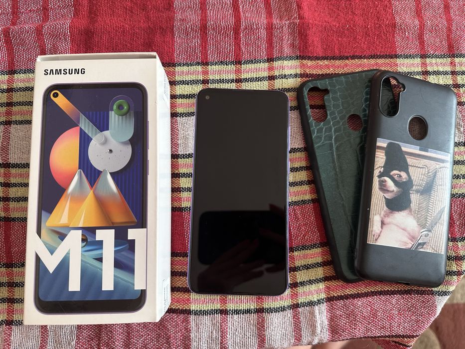 Смартфон телефон Samsung m11 3/32gb 6,4 фіолетовий
