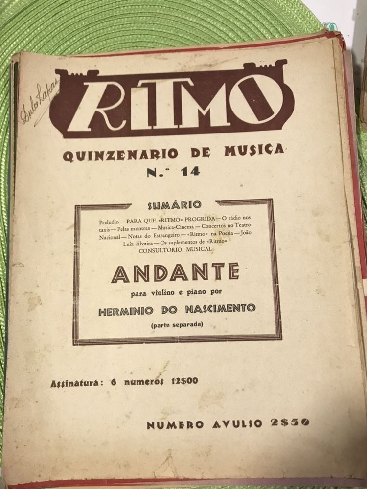 Raridade com 100 anos +_anos 30/40