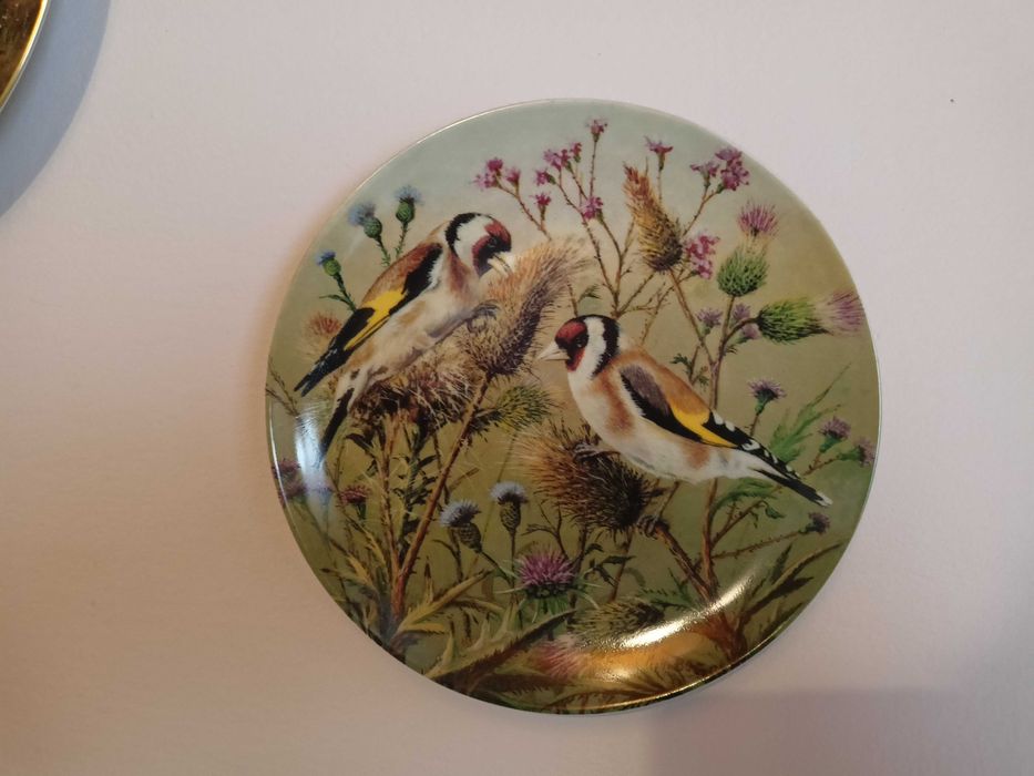 Telerze Bradex porcelana ptaki