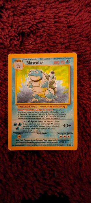 Carta Pokemon - Blastoise