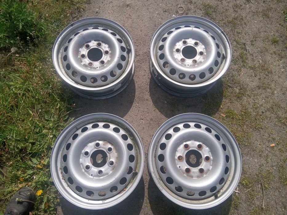 Felgi Stalowe Mercedes Sprinter VW Crafter 5.5x16 ET51 KOMPLET