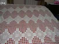 Colcha de croche para cama de casal