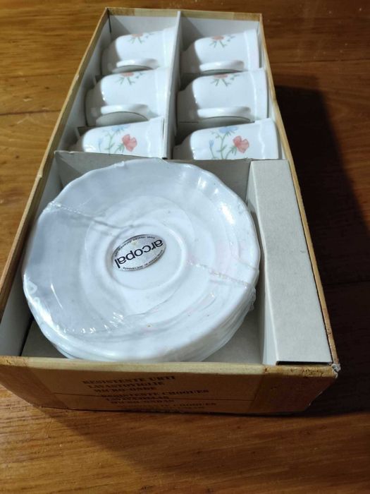 ARCOPAL 6 chávenas de chá (NOVO)
