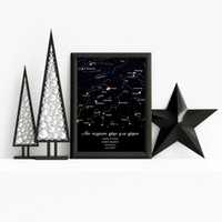 Постер “Карта зоряного неба”