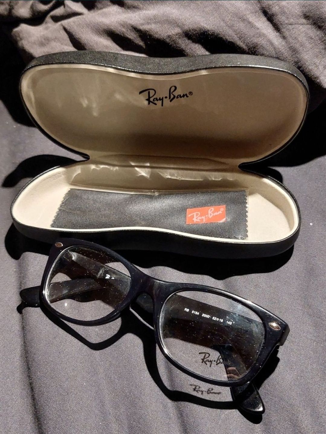 RAY BAN okulary oprawki czarne model 5184 unisex NOWE 600 PLN black