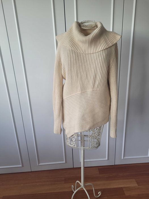 Sweter damski, welna+kaszmir, rozm.38, LAUREL