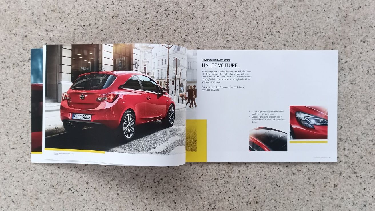 OPEL Corsa (E) Prospekt