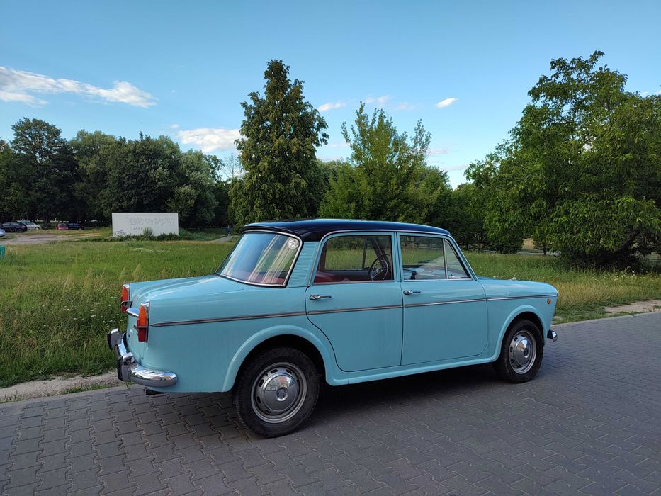 Fiat 1100d 1964r Zabytek z dokumentami z włoch,Sprawny,Mozliwa zamiana