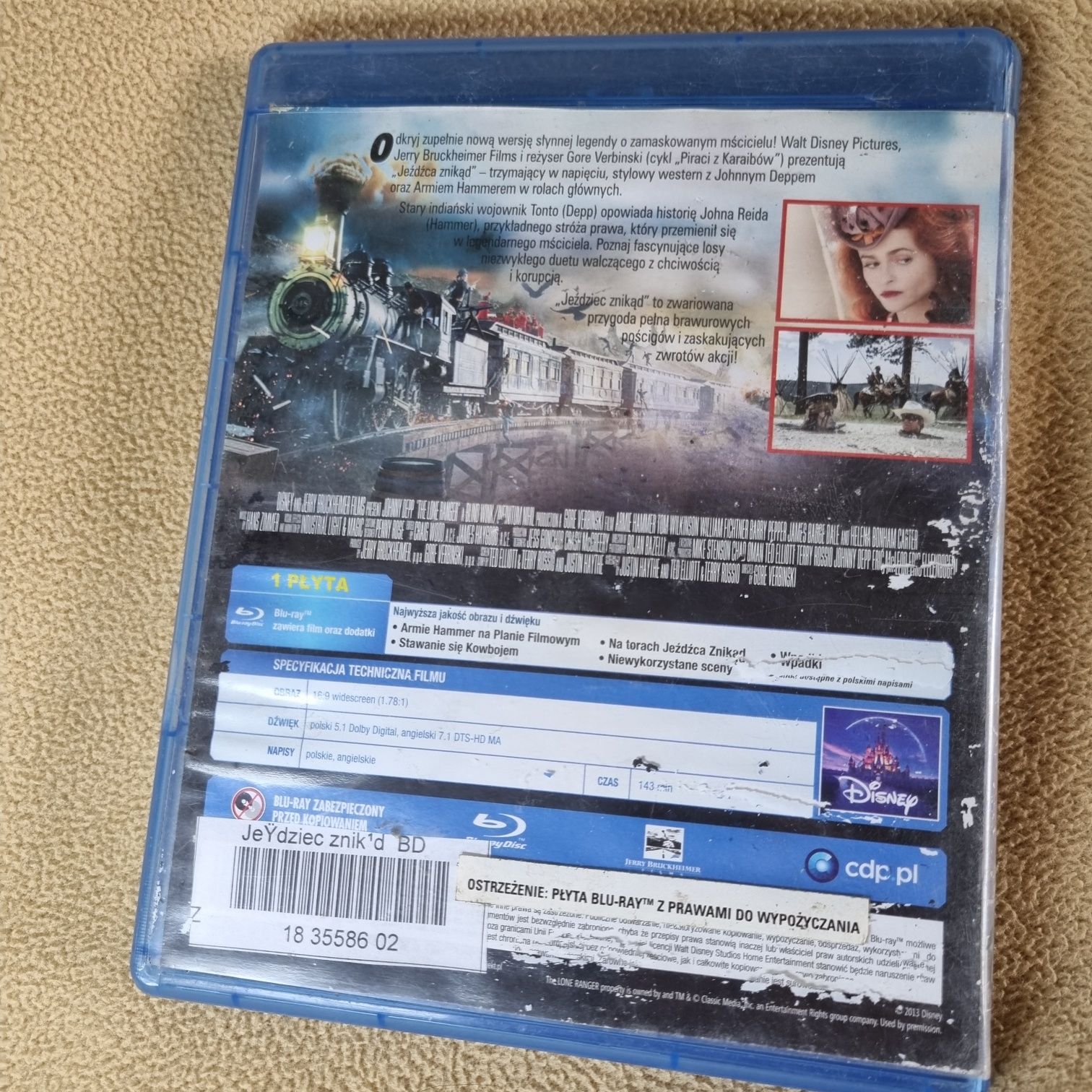 Jeździec z Nikad Blu-ray Polskie wydanie