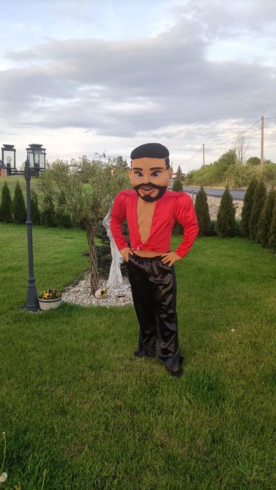 Tancerka Tancerz Żywa Maskotka Kostium striptizerka striptizer Luksus.