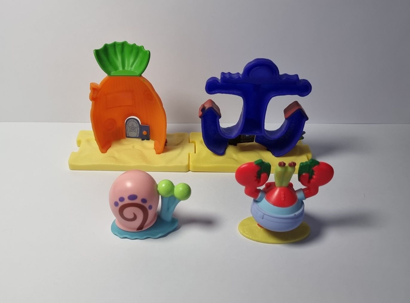 Sponge bob McDonalds макдональдс іграшка 2021 гері, містер крабс