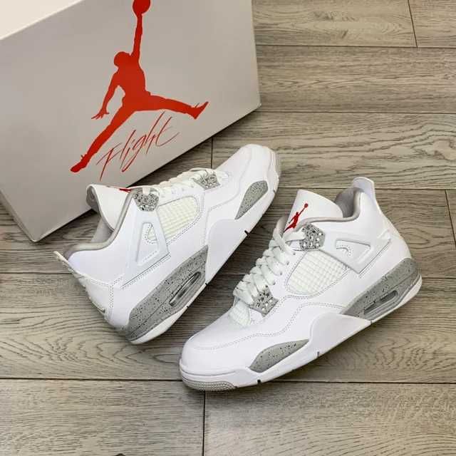 Nike_Air_Jordan_4 | Retro |  White Oreo | rozmiar EU43