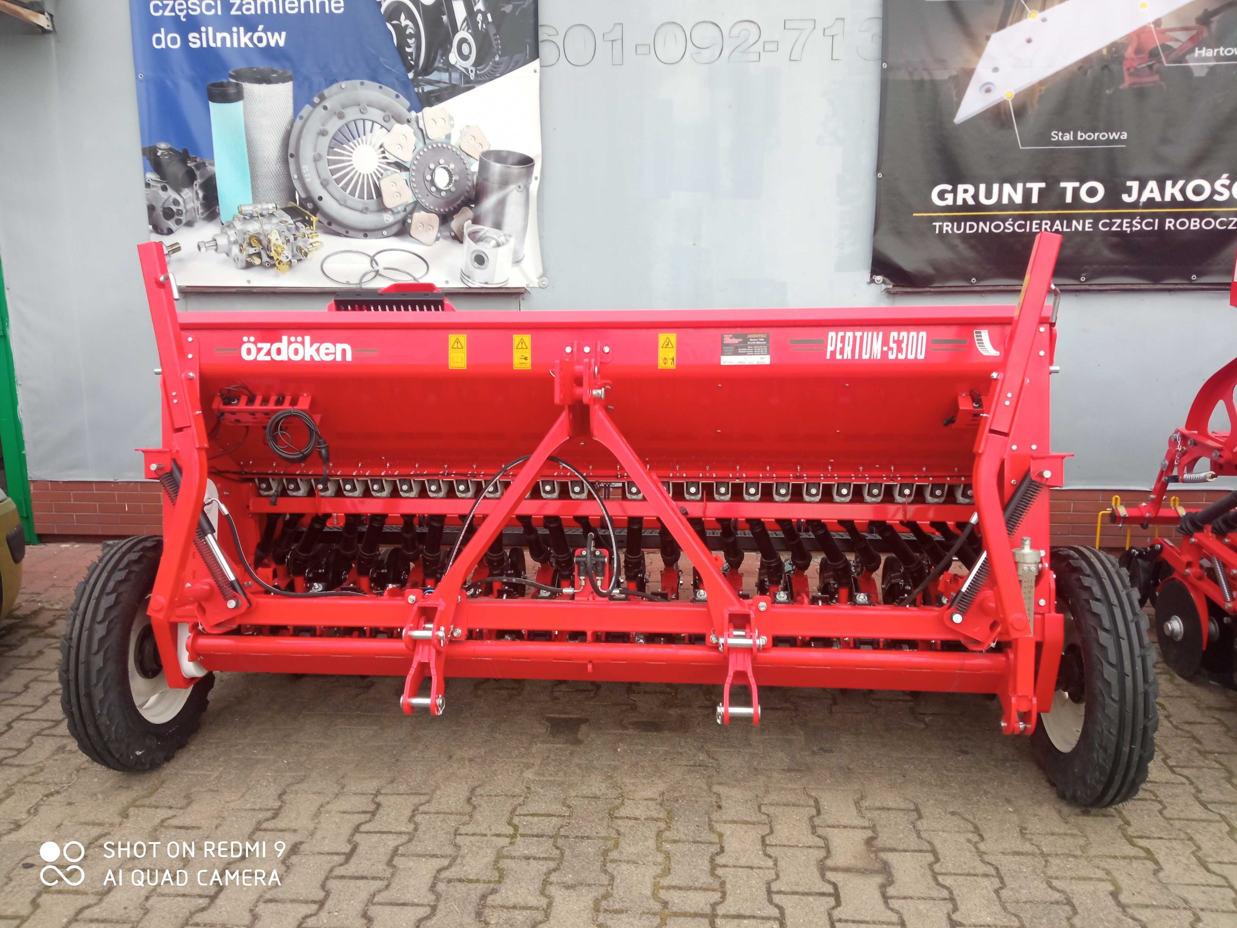 Siewnik bożowy ozdoken Pertum s-300 2 talerzowy