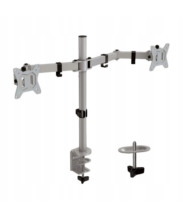 Uchwyt na DWA MONITORY ERGEAR EGCM1W 13"- 32'' 8KG Biały