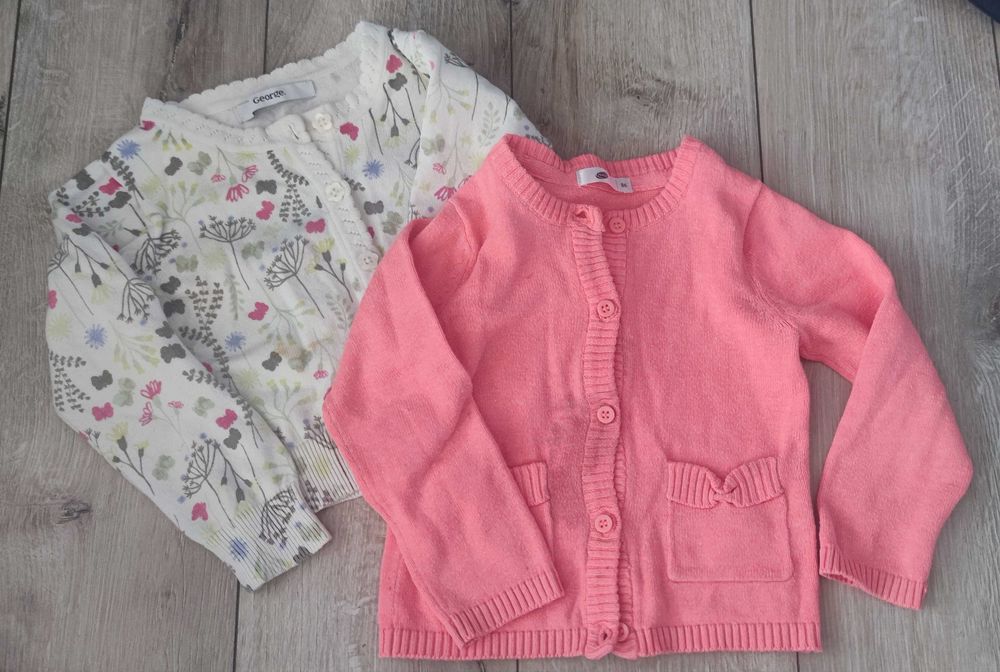 Paka ubrań dla dziewczynki 86