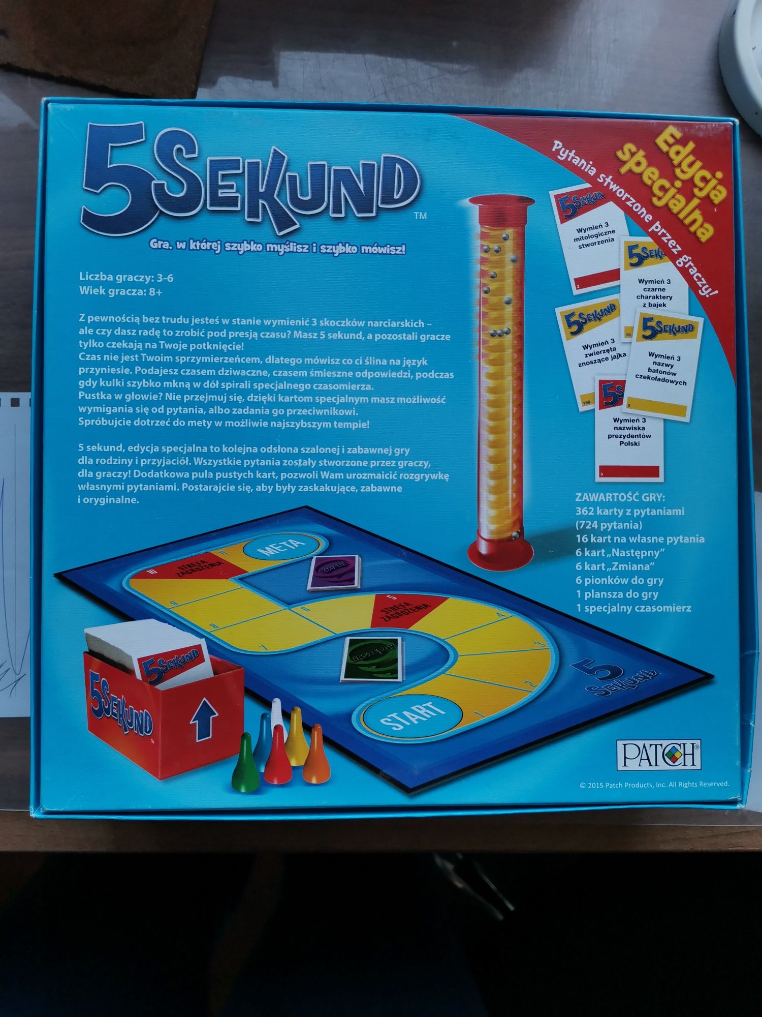 Gra planszowa 5 sekund