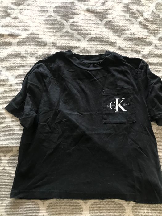 Calvin klein xs tshirt bluzka czarna