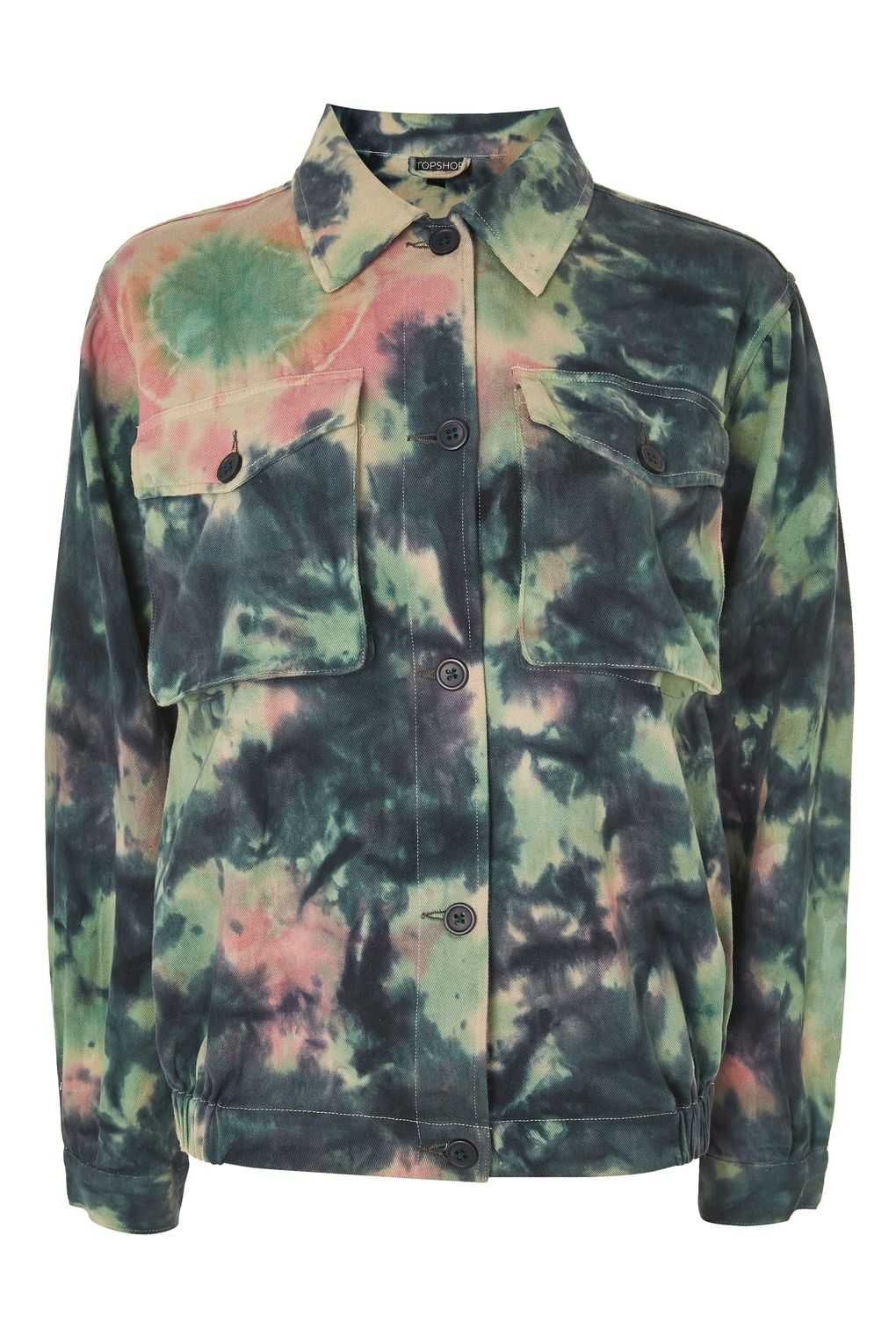 Topshop multicolor Tie Dye OVERSIZED Zara Desigual wszystkie rozmiary