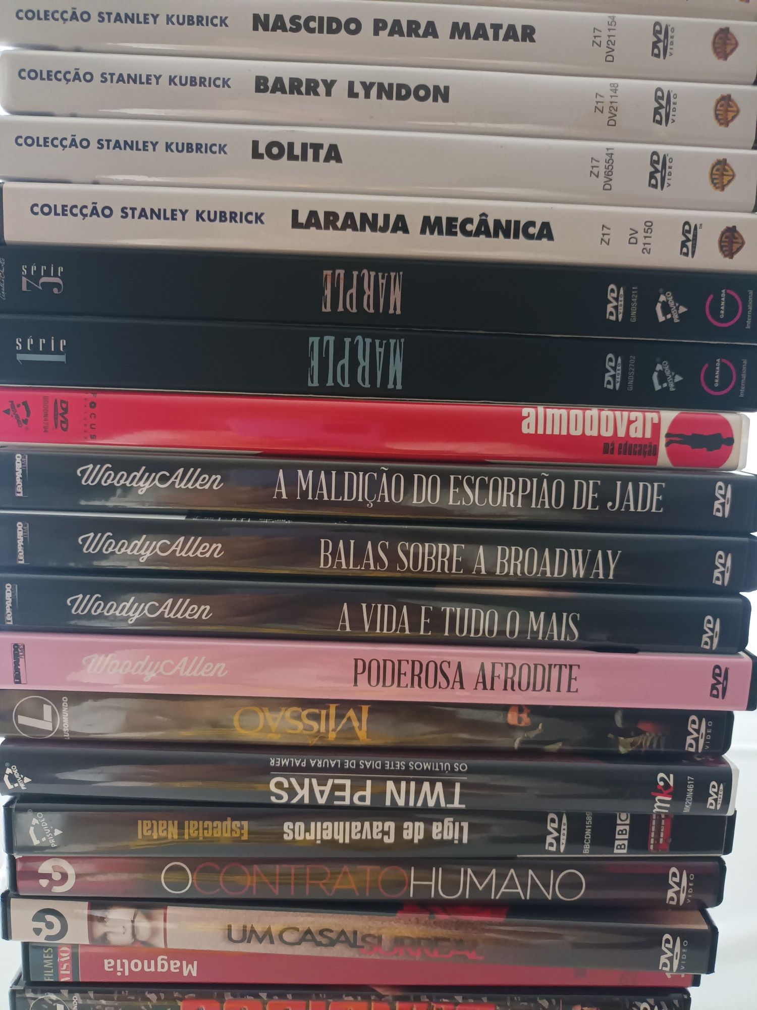 40 DVDs de filmes variados