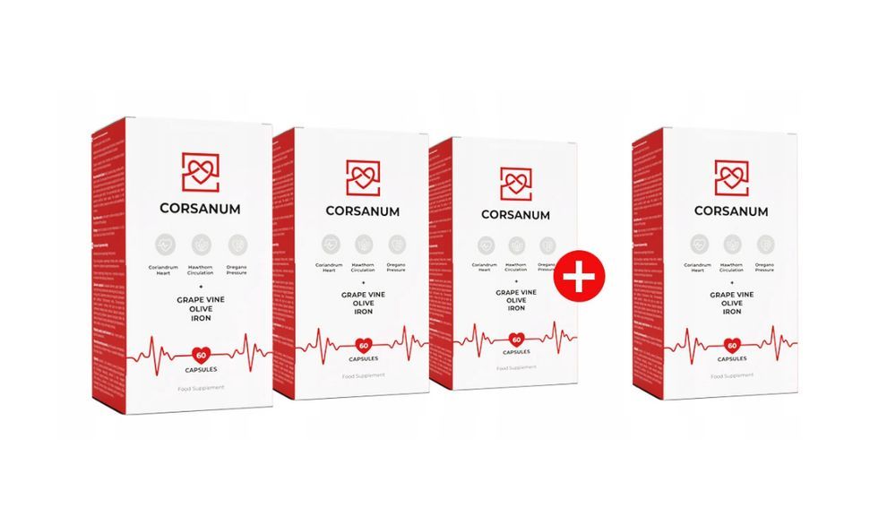 4X Corsanum – Kapsułki Na Serce