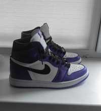 Air Jordan 1 retro high court purple white