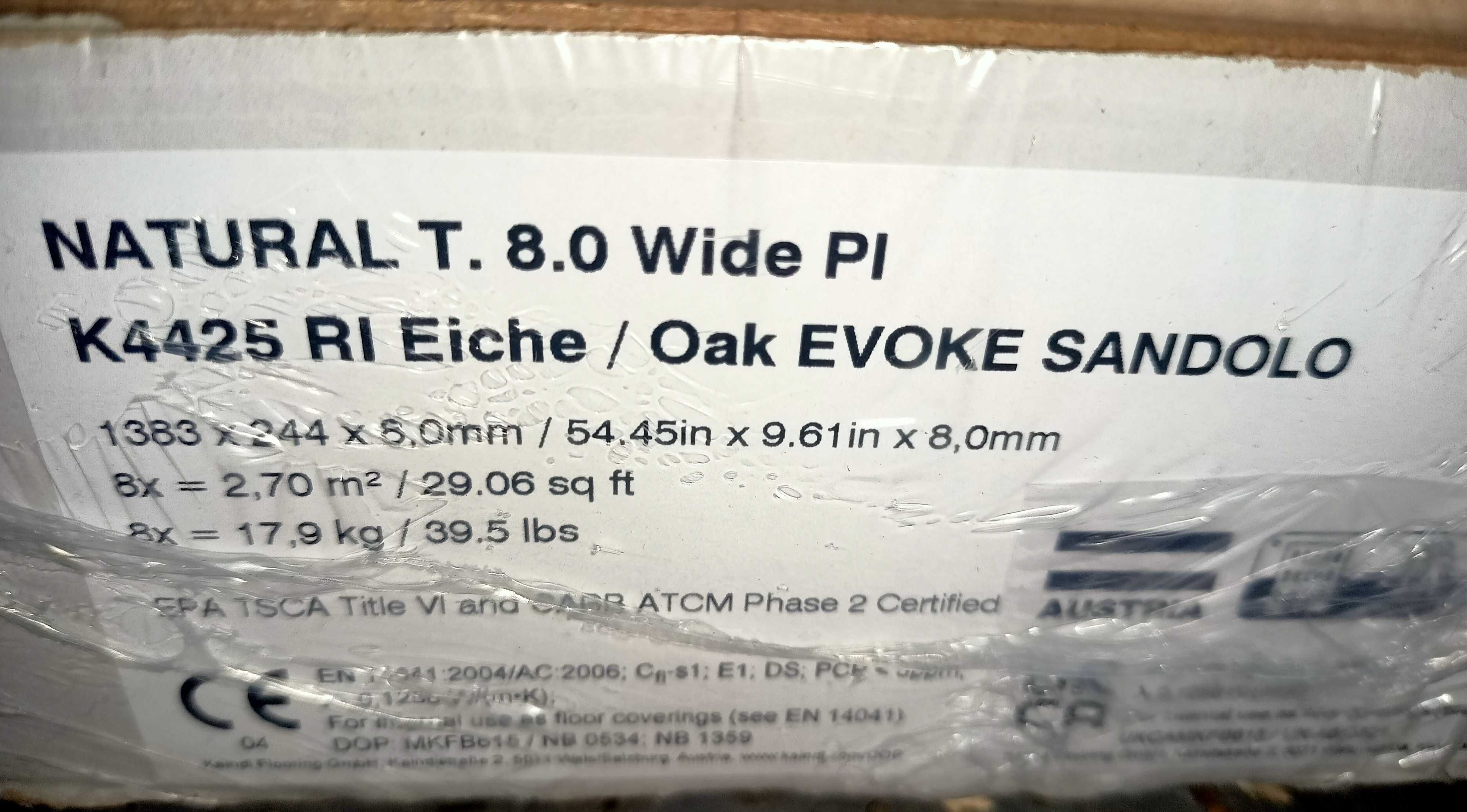 Panele podłogowe Kaindl Natural K4425 Oak Evoke Sandolo 8MM AC4