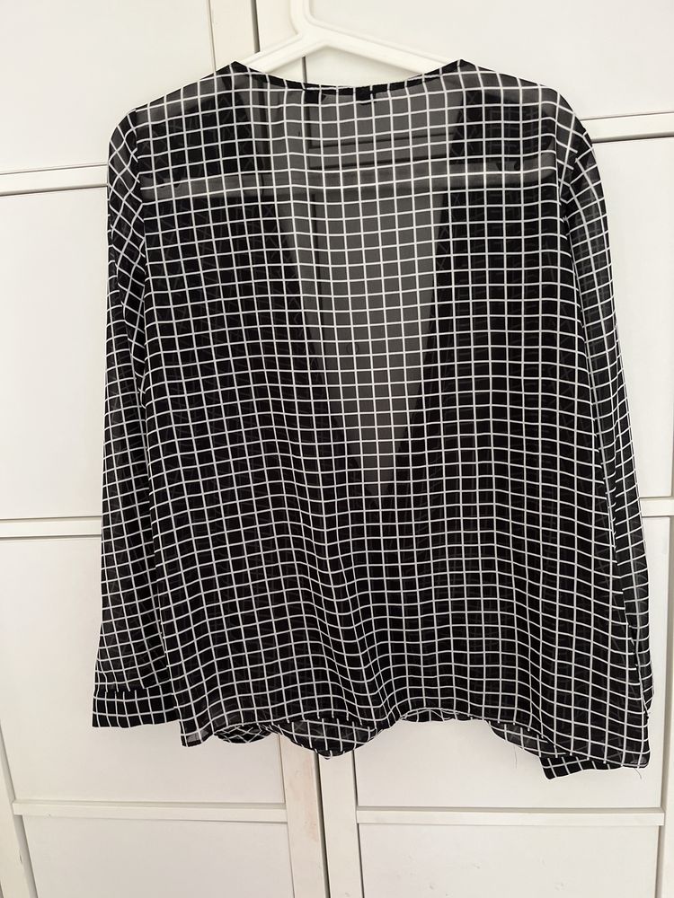 Bluzka czarno -biała L/XL