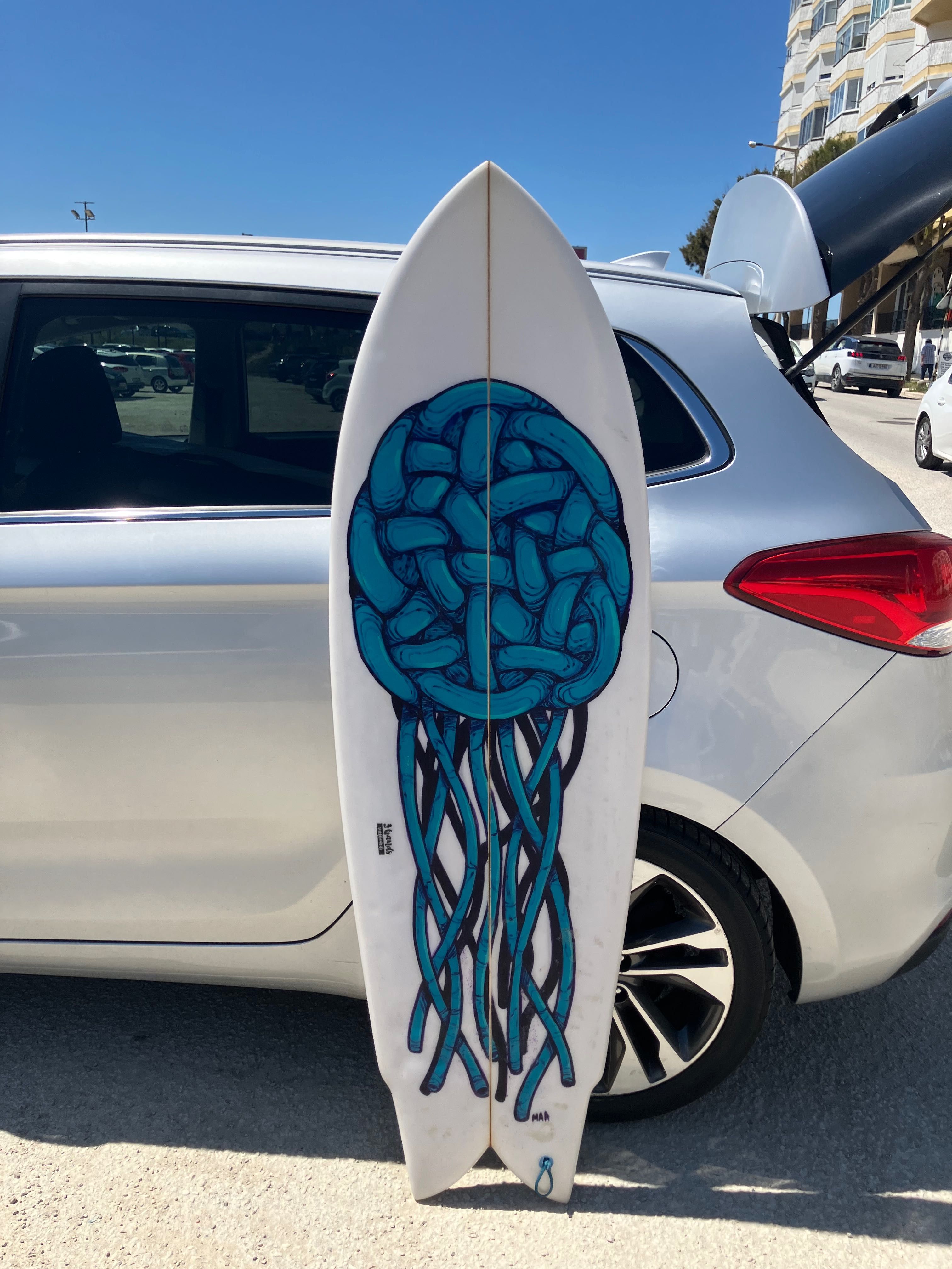 Prancha de surf Fish model