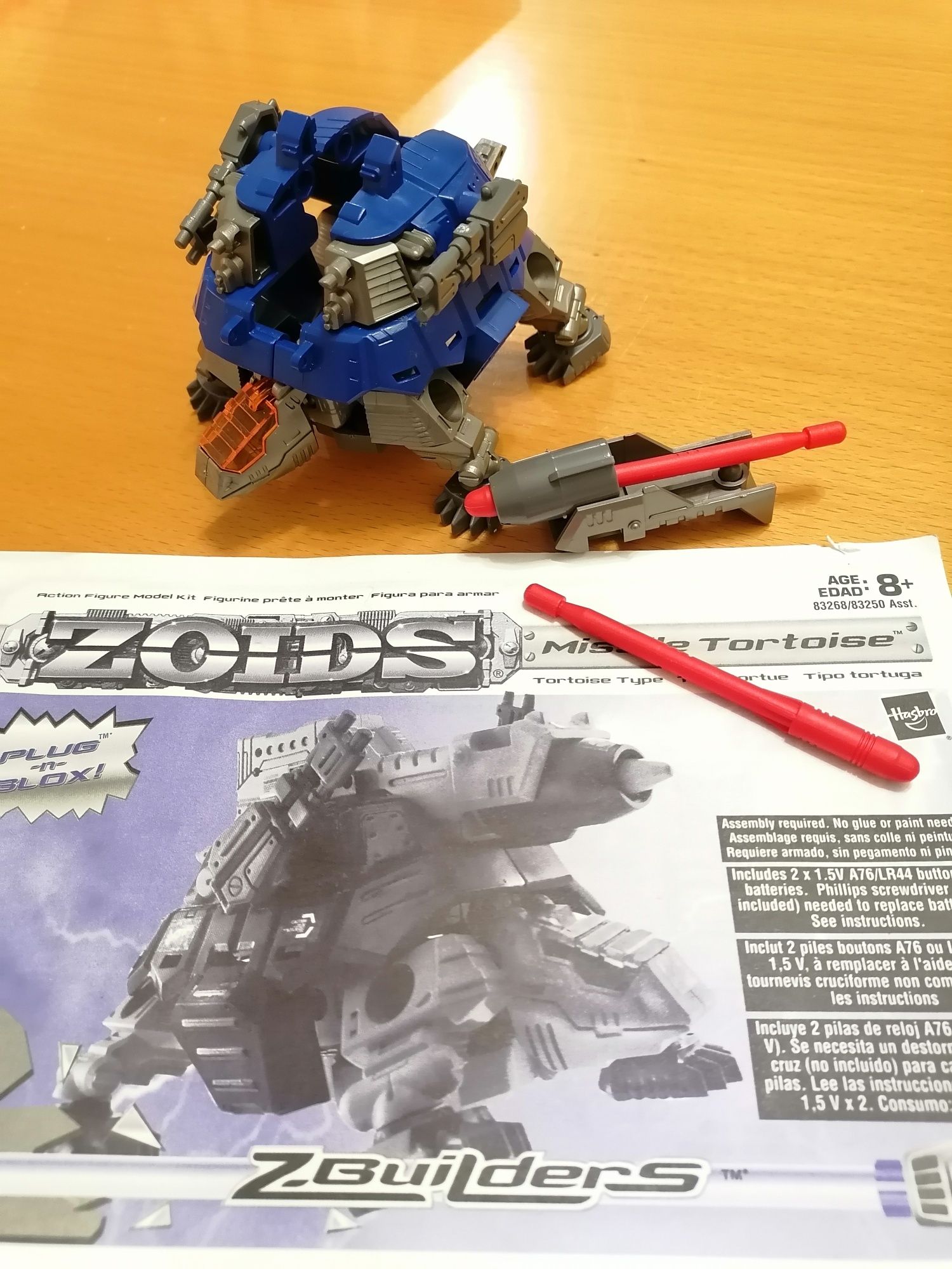 ZOIDS Missile Tortoise Hasbro