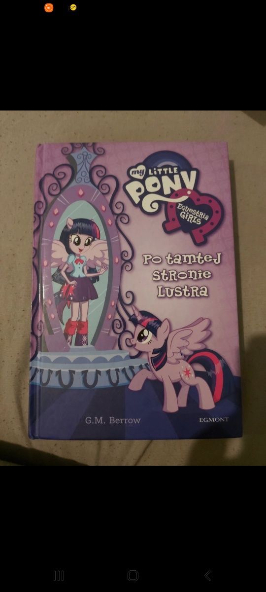 Książka dla dzieci My Little Pony po tamtej stronie lustra