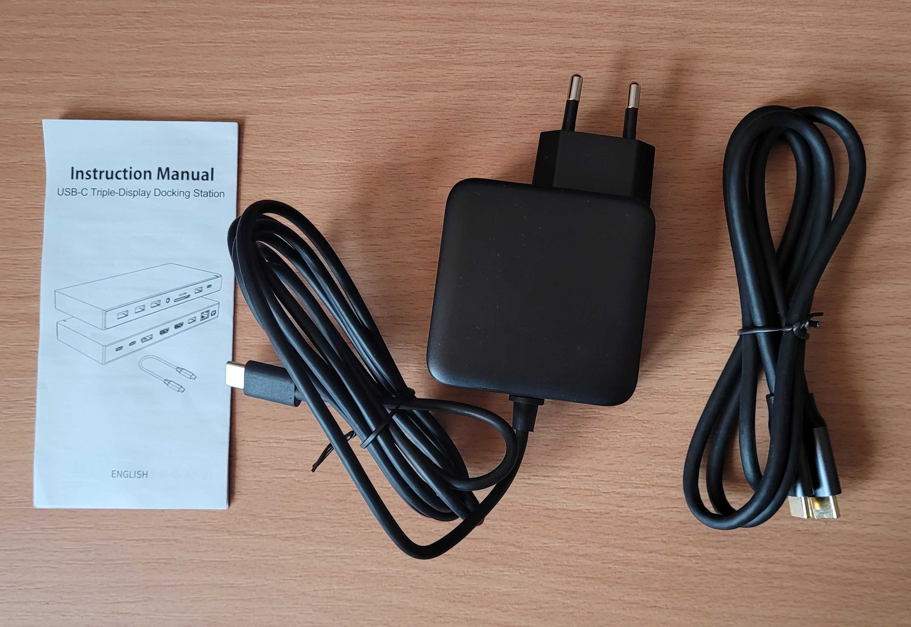 Stacja dokująca USB C 15 w 1 z zasilaczem 65W Samsung DEX