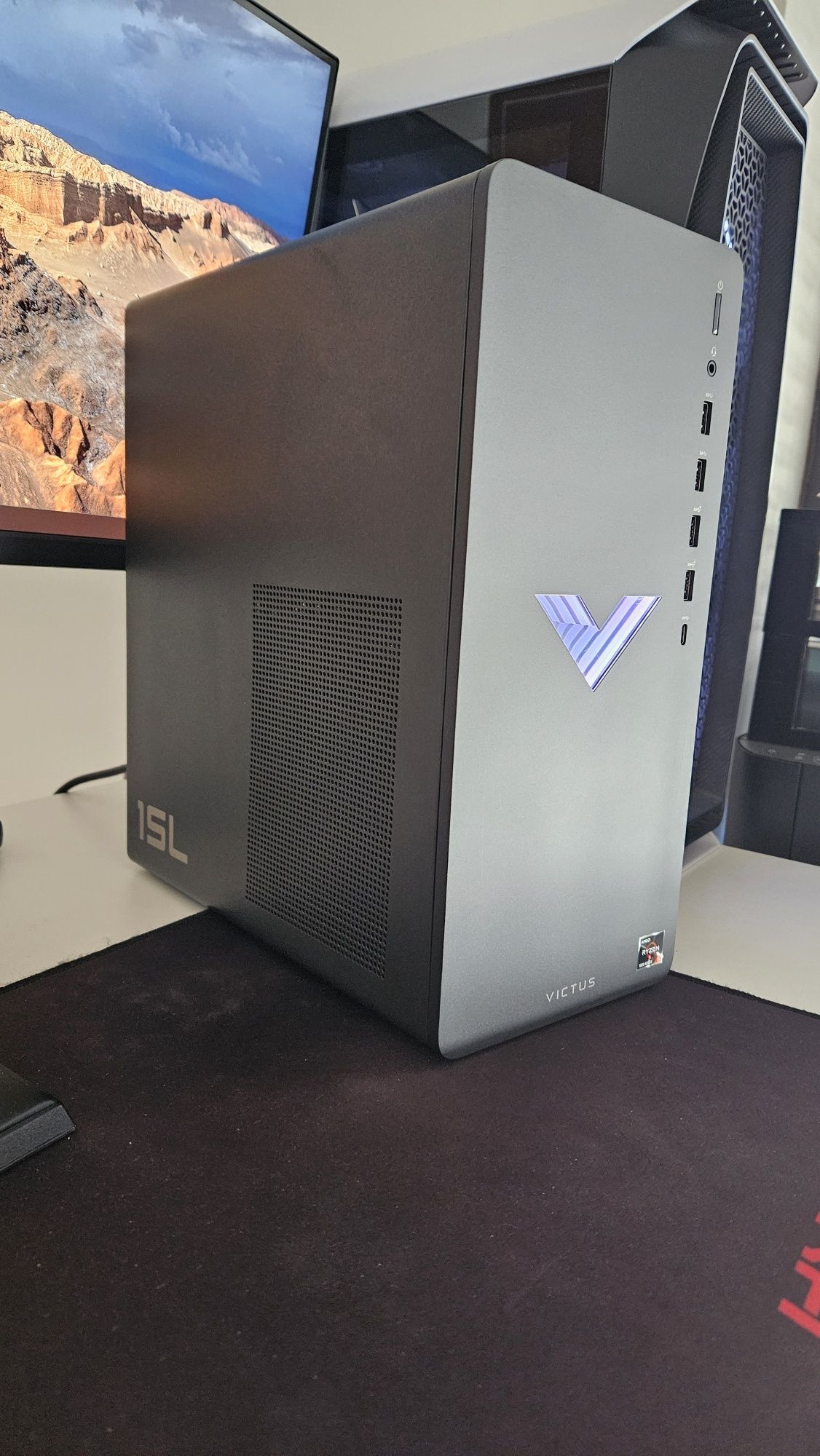 Computador gaming Hp victus 15L ryzen 5 Rtx 3050