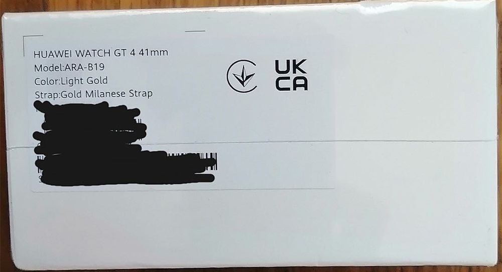 Smartwatch Huawei Watch GT4 41mm (dourado)- novo, 3 anos de garantia