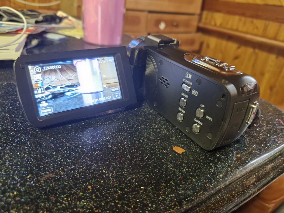 8K відеокамера 64MP для відеоблогерів YouTube 18-кратний зум